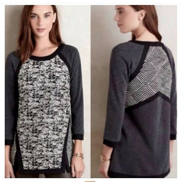 Harlyn Anthropologie Adelaide Popover Tunic - Picture 1 of 12